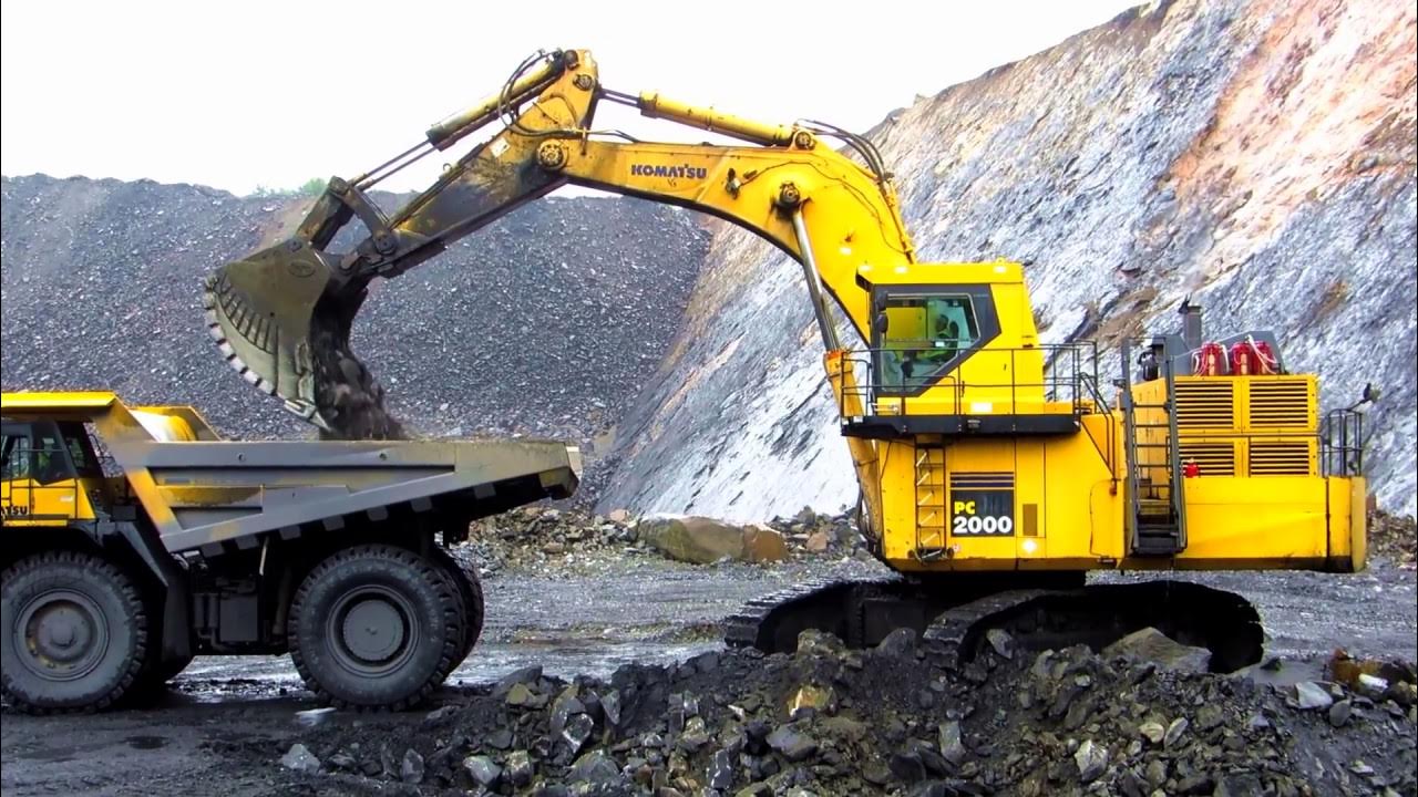 heavy excavator for mining