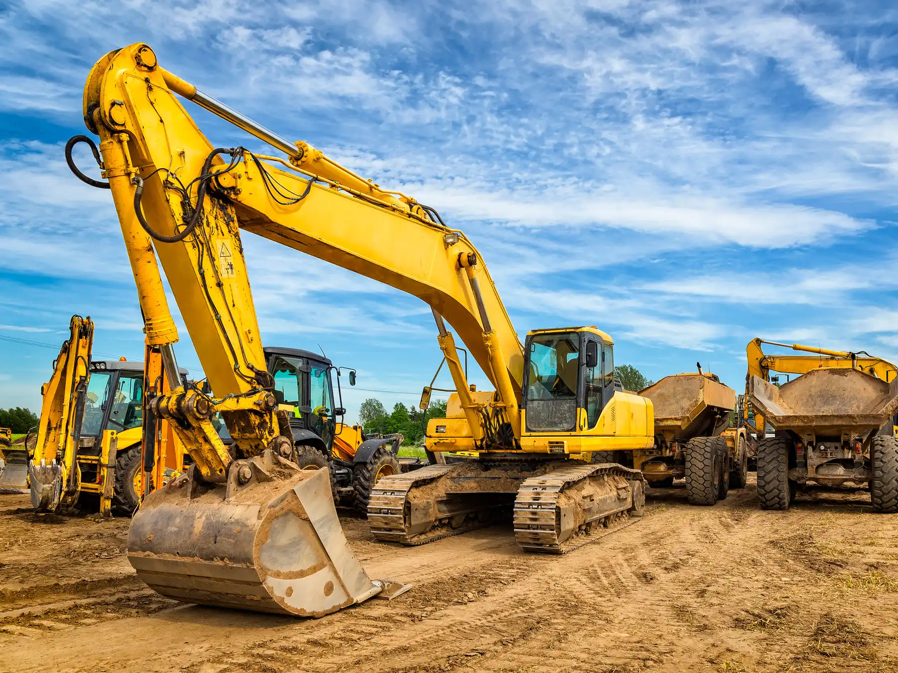 Excavator on Rent in Maharashtra