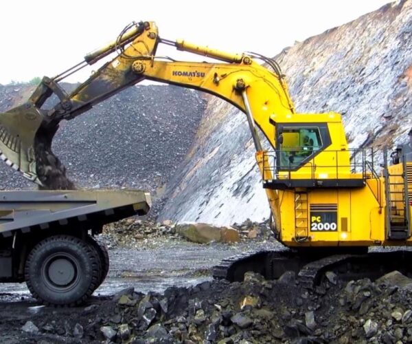 Komatsu PC 2000 Excavator on Rent