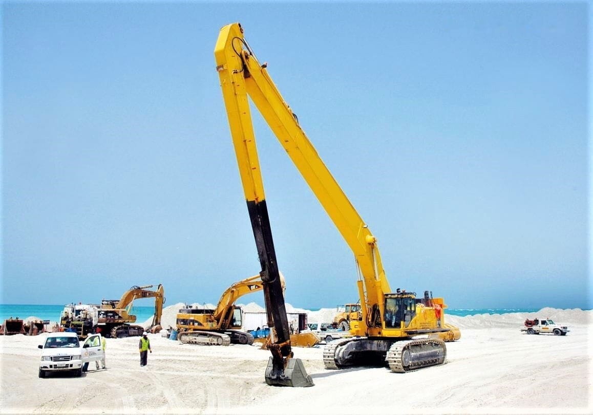 Komatsu PC 2000 Long Boom Excavator on Rent