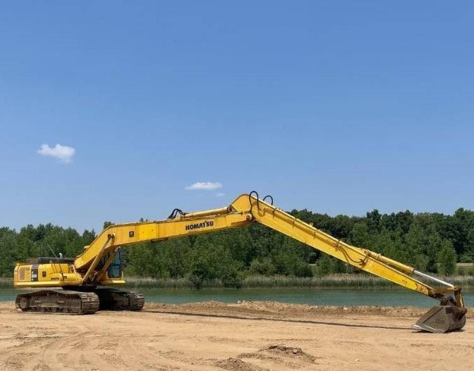 Komatsu PC 950 Long Boom Excavator on Rent