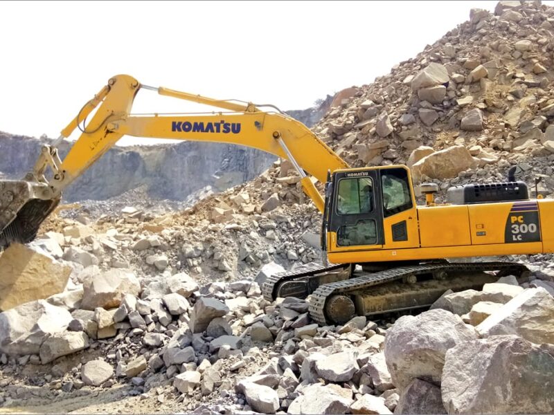 Komatsu PC 300 Excavator on Rent