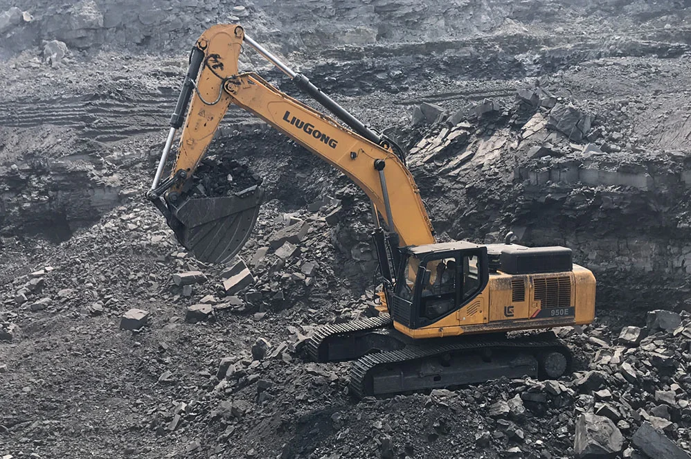 LiuGong 950 Excavator on Rent