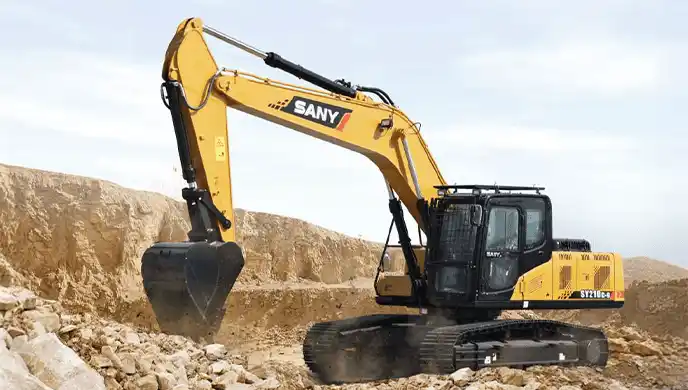 Sany 210 Excavator on rent