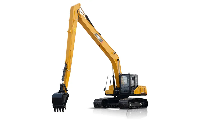 Sany 980 Long Boom Excavator on Rent