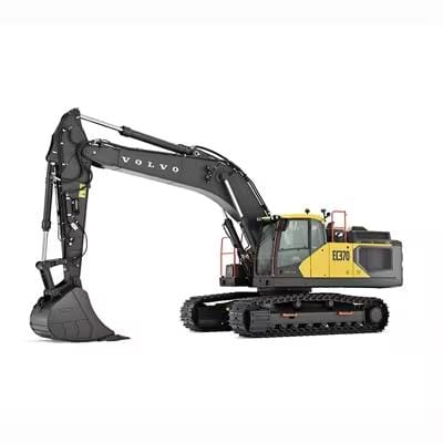 Volvo 370 Excavator on Rent, Volvo 370 on Rent