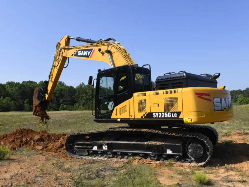 Sany 225 Excavator on Rent