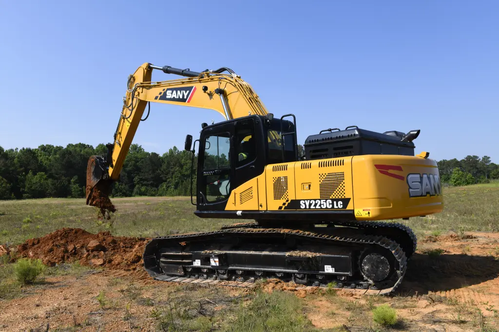 Sany 225 Excavator on Rent