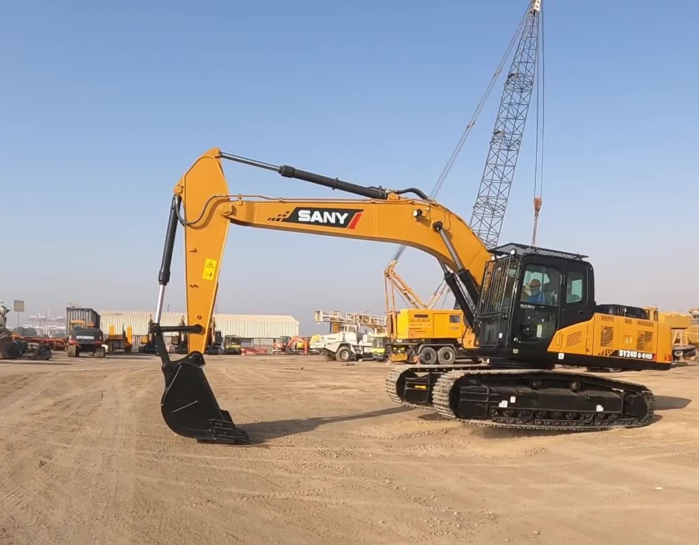 Sany 240 Excavator on Rent