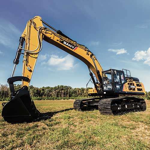 Sany 500 Excavator on Rent
