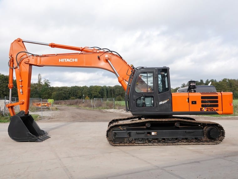 TATA Hitachi 210 excavator