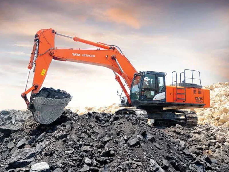 Tata Hitachi 470 Excavator on Rent