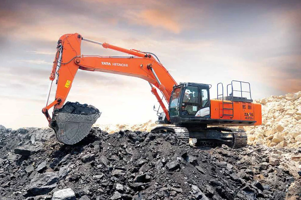 Tata Hitachi 470 Excavator on Rent