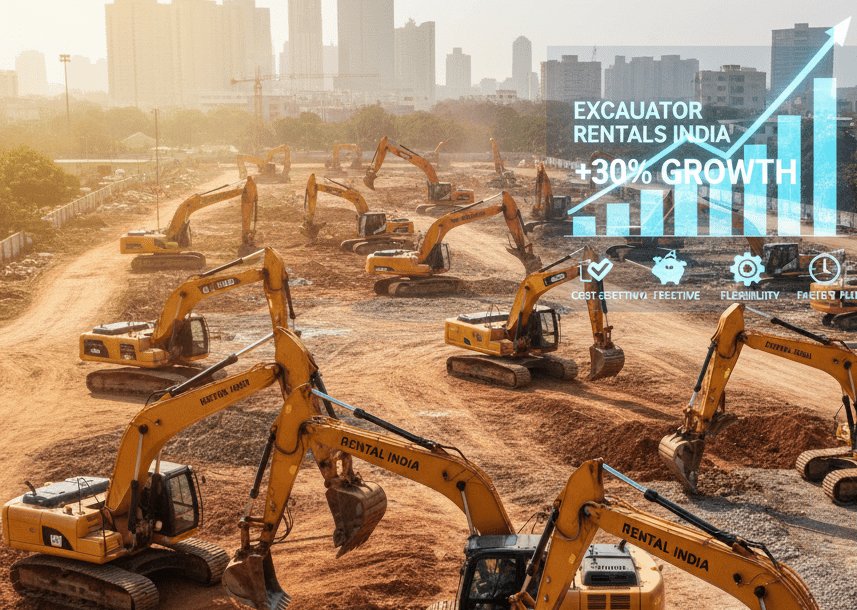 Excavator Rental Services: A Booming Business In India