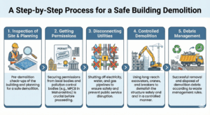 A Step-by-Step Process for a Safe Building Demolition